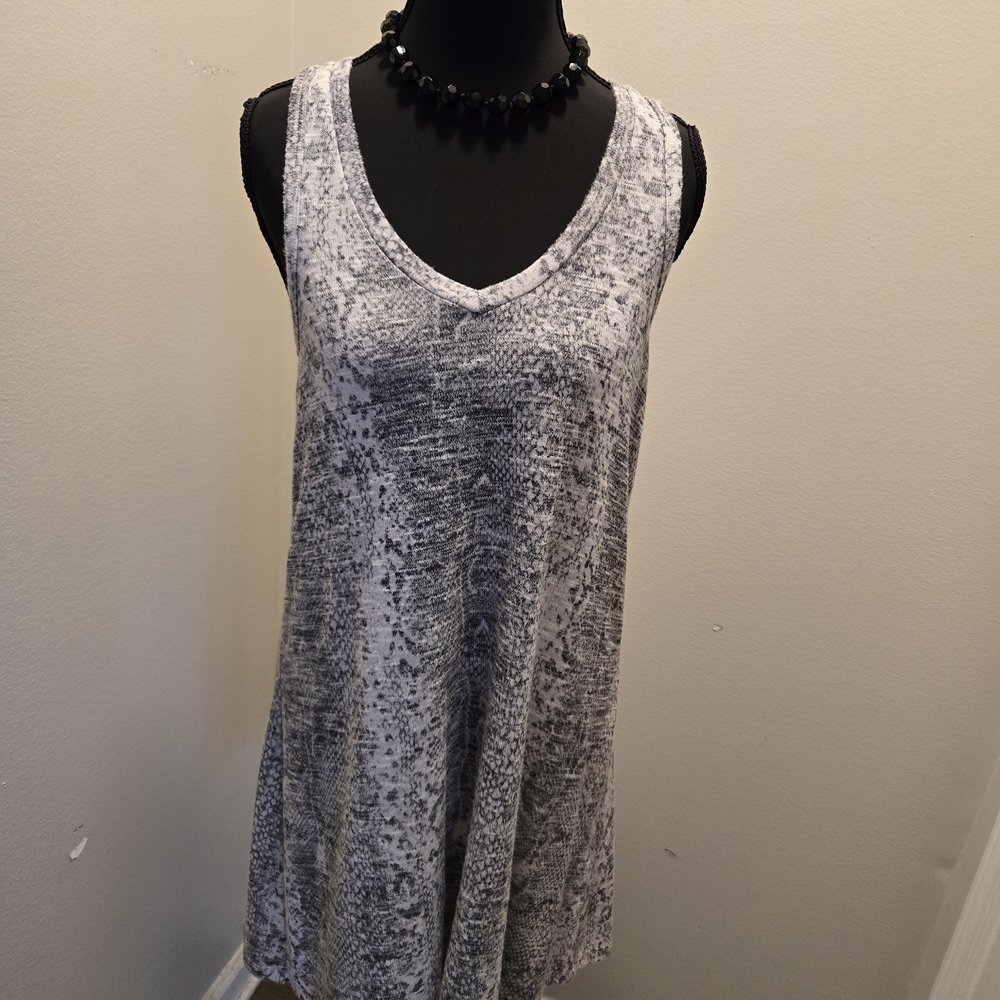 Z Supply Gray Sleeveless Tank Top